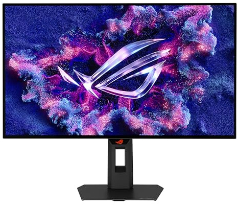 ASUS ROG Strix OLED XG27AQDMGR 27 Zoll Gaming Monitor (QHD 2560 x 1440, True Black Glossy OLED, 240Hz, 0,03ms Reaktionszeit, ELMB, HDR10, 1x DisplayPort 1.4, 2X HDMI 2.1, 2X USB-A)