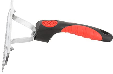 DOITOOL Praktischer Pferdehaarkamm Mit Ergonomischem Griff Reinigungsbürste Für Pferdepflege Und Fellentfernung Für Tägliche Pferdepflege Und Massage