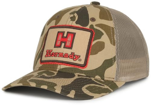 Outdoor Cap Herren Old School Trucker Cap Hut, Generic Woodland Brown Camo/Tan, Large