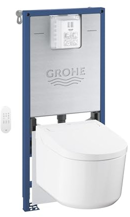 Grohe Pack 4 en 1 para WC suspendido Rapid SLX, bastidor 1,13 m, 36509SH0