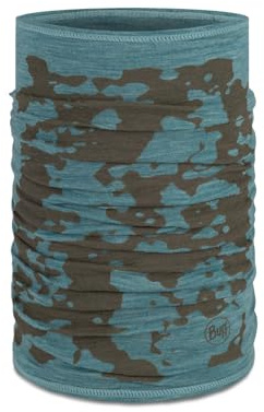 Buff Midweight merino halsvärmare herr dam vuxen, multifunktionell halsduk 100% merinoull, vandring, utomhus, hållbar, lätt, en storlek
