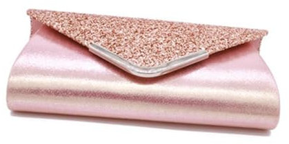 SOIMISS elegante Handtasche lippenmaske lip stick purse orphic glitter schicksalsschlüssel Clutch mit Kette Kettenhandtaschen Abendhandtasche Damenhandtasche Portemonnaie Kette Tasche Rosa