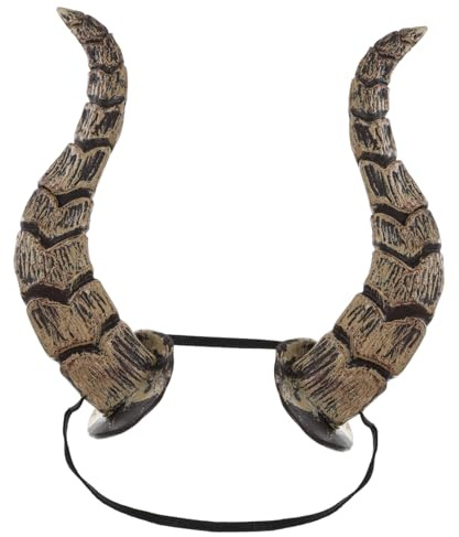 CONGARTENO 2 Stücke Horn Kopfschmuck Silikon Horn Stirnband Halloween Kostüme Für Mädchen Foto Requisiten