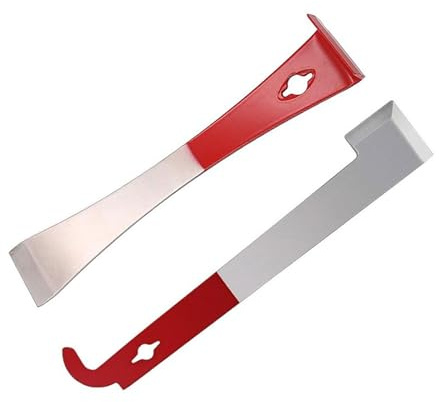 2 Pcs Stainless Steel Bee Hive Tool Set Scrapers Stainless Steel hive tool scraper Frame lifter Beekeeping Equipment for Beekeeper
