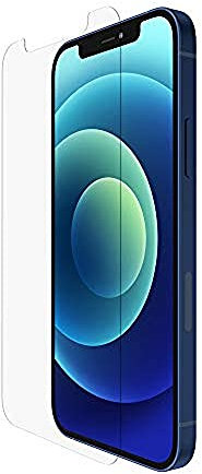 Belkin iPhone 12 Pro / iPhone 12 Displayschutz TemperedGlass antimikrobiell mit Sichtschutz (reduziert Bakterien um bis zu 99 %)