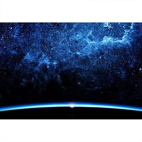 Aoihrraan 3x2m Romantisch Abend Hintergrund Sternen Sterne Weltraum Mond Universum Fantasie Galaxie Fotografie Geburtstag Baby Shower Pyjama Party Ankündigen Schwangerschaft Kind Fotostudio