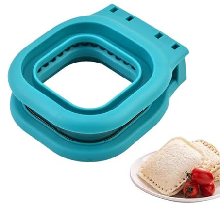Sigillante per sandwich, Taglierina per sandwich per bambini | Taglierina per panino per pane,Sandwich quadrato, pane tostato, colazione, sigillante e taglierina per stampi