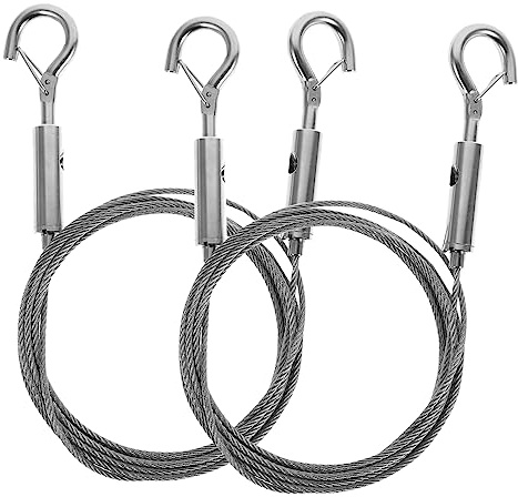 Alambre Colgante de Acero Inoxidable para Fotos 2mm, 2m, 2 Piezas