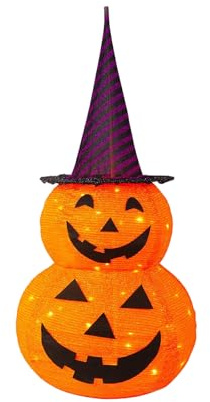 Halloween Light Up Pumpkin Battery-Operated Thanksgiving Decor