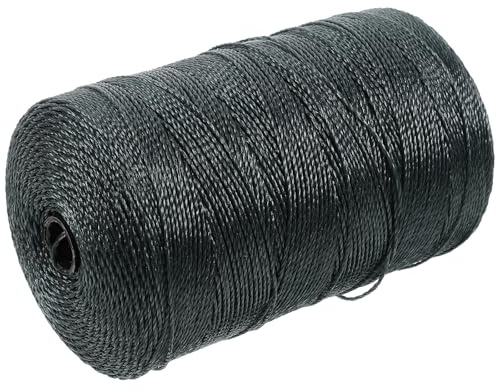 Healeved Nylon Twine Rope with Low Memory for Fishing Net Repair Multi-use and Binding Fishing String and Precision Braid for Nets and Kite Stringing