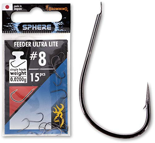 Browning Black Nickel 8 Sphere Feeder Ultra Lite 15Stück 0,018g, 8