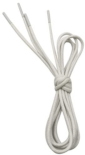 VSUDO Cordones Redondos Encerados de Zapatos de Vestir, ø2.5mm Oxford Cordones para Brogue y Derby, Business Aguetas de Zapatos para Mujer o Hombre