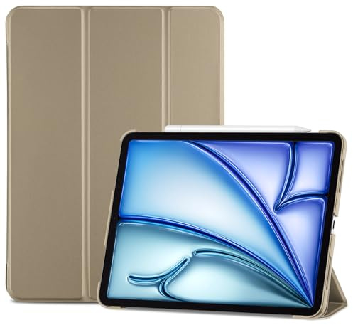 ProCase Hülle für iPad Air 11 Zoll M4/M3/M2 (2026/2025/2024), 11 iPad Air 8./7./6./5/4 Gen 10,9 Zoll (2022/2020) Schutzhülle Case Cover für iPad Air 11 -Sternenlicht