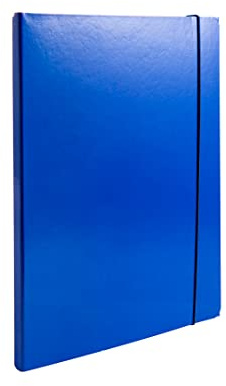 Pryma Cartella 3 Lembi con Elastico Tondo D1 26x35 cm – Cartellina Porta Documenti Rigida – Made in Italy – Perfetta per Scuola, Ufficio e Casa