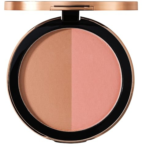 M. Asam MAGIC FINISH Satin Blush miel ambré & rose nude (4 g) - Fard à Joues Poudre Compacte, Poudre Texture, Teint Ensoleillé & Fraîcheur Naturelle