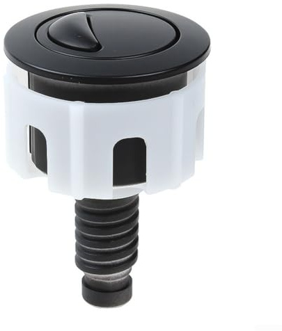 Botón pulsador para inodoro, instalación sin complicaciones, cromado, para cisterna