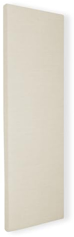 SILENT4® Schallabsorber Wand 114x33x5cm Akustikbild Akustikpaneele aus Akustikvlies, Klettverschluss- & Schraubmontage, messbar verbesserte Raumakustik durch Akustikplatten mit Stoffbezug in Leinen