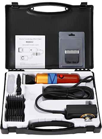 Hundeschermaschine 36W Profi Haarschneidemaschine Schermaschine für Hunde und Katzen, einstellbar, leise (<60 dB), ideal für Pfoten, Gesicht und Körper Elektrische Tierhaarschneidemaschine Set