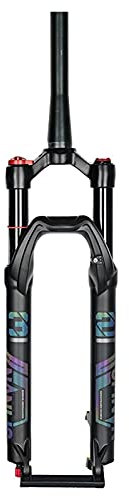 Fahrradfedergabel, 26/27,5/29 Zoll Scheibenbremse Gasgabel 120 mm Federweg Luftfedergabeln für Mountainbikes