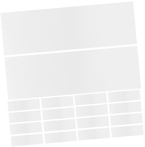 minkissy 50 Stück Isolierblatt Für Haarfärbemittel Highlight-board Folientafel Für Highlights Hervorhebungs-kit Markieren Sie Die Bretthaare Farbtafel Zum Färben Der Haare Pvc Transparent