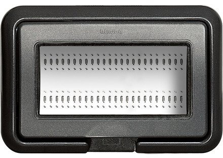 BTICINO 24604L COPERCHIO IP55 LIVING INTERN. / LUNA / LIGHT GRIGIO SCURO