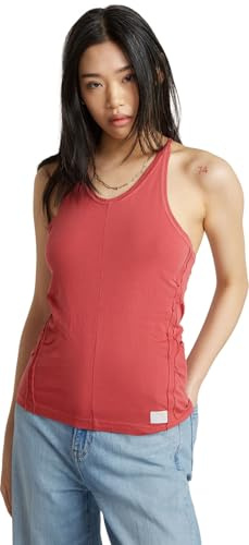 G-Star Femme Débardeur Gathered Indigo Slim , Rose (pink ink D24652-4107-C618), XXL