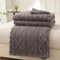 Mezzar Coperta Matrimoniale Pile, Coperta per Divano Morbida, Plaid Pile Blanket per Letto Caldo e Confortevole (Marrone, 150 * 200CM)
