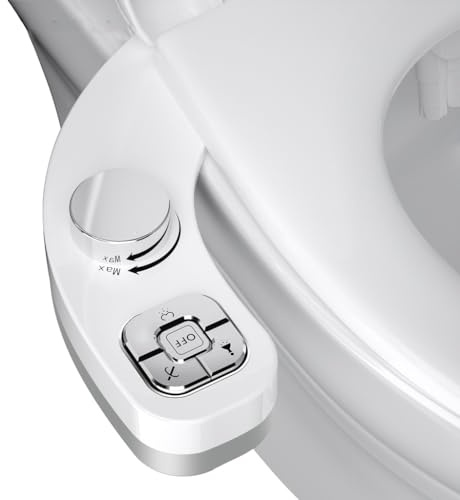 ZHCHAO Bidet A Pulsante Non ElettricoAutopulente Doppio Ugello Lavaggio Frontale E Posteriore