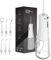 Water Flosser for Teeth Cordless – 4 Modos Oral Irrigator 300ML Braces Flossers Cleaner, Recargable Portable IPX7 Waterproof Oral Irrigator Professional Flossing Cleaning Picks for Home Travel