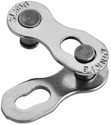 zonkie Fahrrad Kette 5/6/7/8-fach Verschlussglied Missinglink Kettenschloss, Silber, 4 Stück