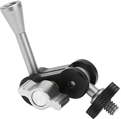 Bras Magique Articulé, Bras Magique Articulé Professionnel pour Lampe de Poche Appareil Photo, Bras Magique Réglable en Alliage D'Aluminium avec Support de Chaussure Froide 1/4