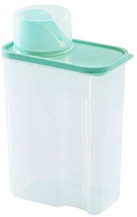 Baoblaze Waschpulver-Aufbewahrungsbox, Waschpulverbehälter, Kleiner Aufbewahrungsbehälter, Waschpulver-Aufbewahrungsbox, Waschpulverbehälter für die Waschküche, 3L Grün