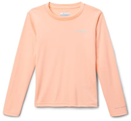 Columbia Camiseta Tidal PFG Palm Rise para niña, Tiki Pink/Pfg G Palm Rise, XS