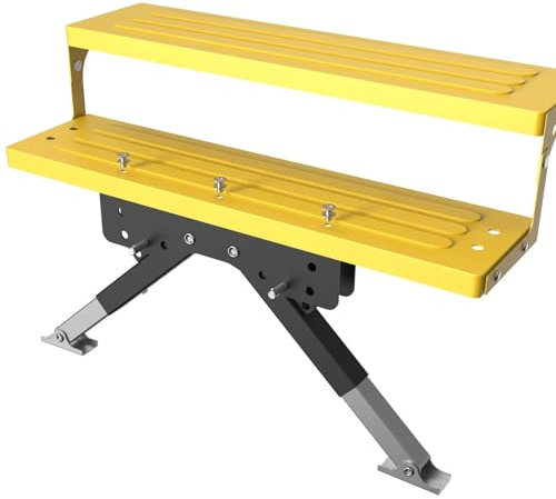 Kit Stabilizzatore Gradino per Stabilizzatore Gradino per da Viaggio Accessori per Rimorchi da Viaggio Treppiede a 5 Ruote, 2,8 a 11,4