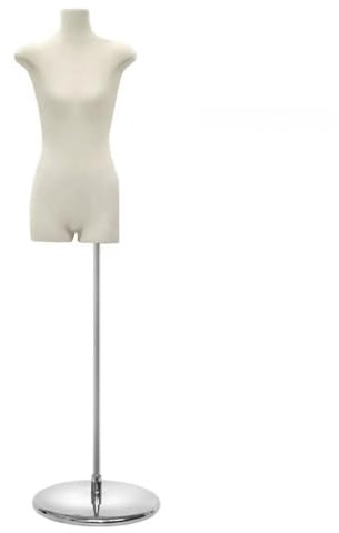 Rozhuhro Schaufensterpuppe, Weiblich Schaufensterpuppe, Deko Mannequin, Schaufensterpuppe Torso weiblich,B