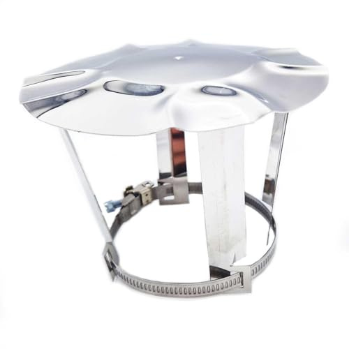 Chimney Cap Rain Pot Cover 140-180mm Adjustable Stainless Steel