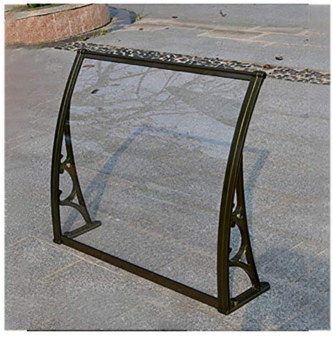 NecvDcvs Canopée Auvent, Cassette d'abri de pluies auvent de la canopée de Porte for Porche de Porte d'entrée(C,60 * 120cm)