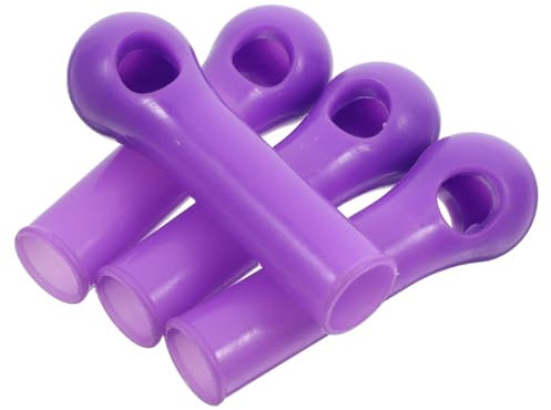KICHOUSE 4pcs Broom Handle Grip Replacement Broom Handle End Cap Tube Grip for Cleaning