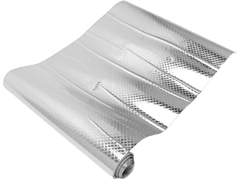 FTVOGUE Papel Tapiz Auto Adhesivo de Cocina PVC, Pegatina de Aluminio a Prueba de Aceite, Revestimiento de Estantes para Cocina, Protector contra Salpicaduras (30 cm*2m)