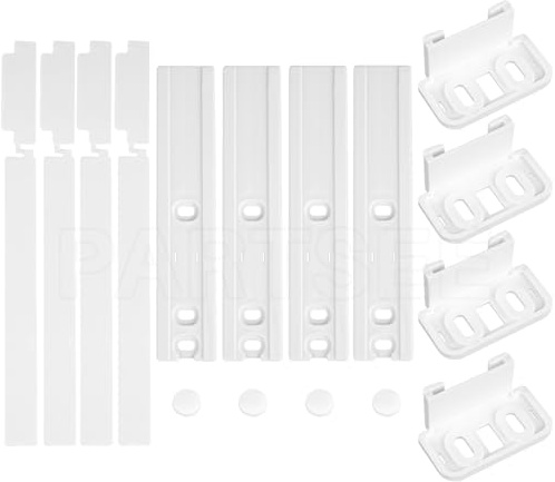 Kit de montage de porte pour réfrigérateur encastrable avec le code d'origine C00312150, pour Whirlpool, Bauknecht, Indesit, Ignis 481231019131