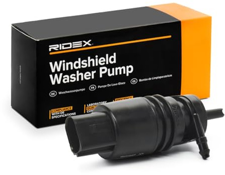 RIDEX Waschwasserpumpe Scheinwerferreinigung Pumpenart Monopumpe 12V Kompatibel mit BMW 3 Touring E91 3 Limousine E90 5 Touring F11 1 Schrägheck E87 5 Limousine E60 1 Schrägheck F20