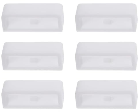 TOP-VIGOR silikon klockarmband hållare, klockarmband ögla ersättning klockarmband fästringar för smartklocka eller armband, 24mm