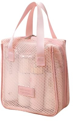 ARYIMYDP 3PCS Bolsas Neceser Transparente, Bolsa de Cosméticos Impermeable con Cremallera, Gran Capacidad, Separación de Seco y Húmedo, Neceser Grande para Mujer, Bolsa de Aseo para Viaje y Vuelo