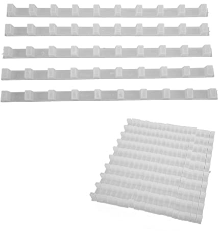 HEEPDD Beehive Frame Spacers, Plastic Beekeeping Tool, Durable Spacer for Easy Installation and Stability for Beekeepers