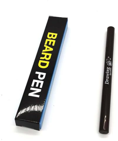 Dioche Penna per Barba, Accelera con, Matita per Barba Nera per Uomo, Regalo per Padre, Marito o Fidanzato (1)