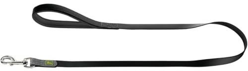 HUNTER Convenience Hundeführleine, Kunststoffmaterial, 1,5 x 120 cm, schwarz