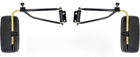 2x Außenspiegel Rückspiegel LKW Traktor ø15-25 370x190 Spiegelhalter SET
