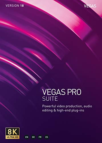 VEGAS Pro 18 Suite – Video Production, Audio Editing and High-End Plugins | Suite | PC | PC Activation Code by email