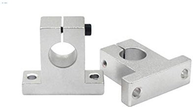 Lager 4 stücke-8mm / 10mm / 12mm / 13mm / 16mm / 20mm SK8 SH8A Kugellager-Schub für Stablager Linearschienenwellenstütze X-y-z-Tabelle CNC (Diameter : Inner 20mm)