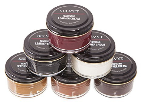 Selvyt Renovating Leather Cream Polish - Nourishes and Protects - (Mid Blue)